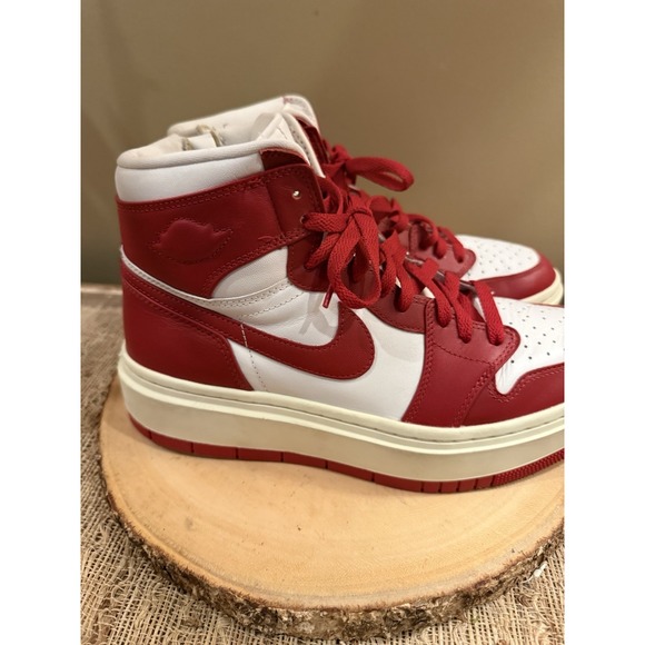 Nike Air Jordan 1 Elevate High Varsity Red‎ Sneakers Womens DN3253-116 Sz 10.5 - Picture 7 of 16